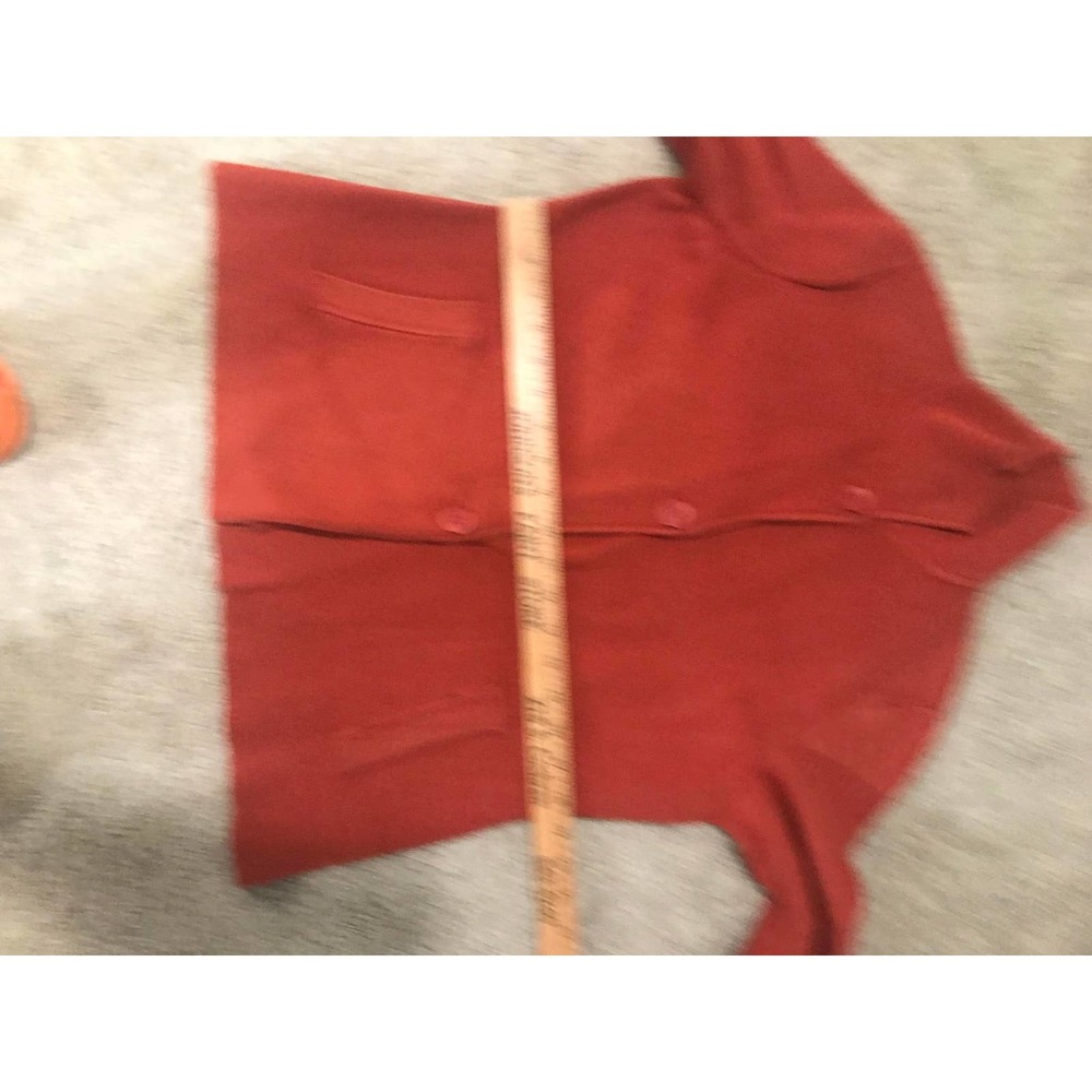 Talbots Women's Sweater, Button-up, Rustic Brown, Large - Picture 9 of 11